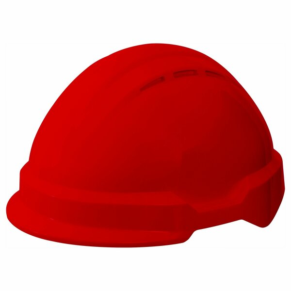 Delta Plus AMER CLIMBING T2 PEAK Hard Hat, Non-Vented, Red WEL22204RD